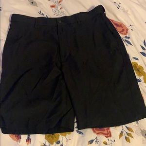 PGA tour black men’s golf shorts